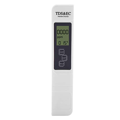 Tbest Multifunktionales Digitales LCD-Wassertester-Temperatur-Tds-EC-Messgerät für Getränke-Tds-EC Tbest Multifunktionales Digitales LCD-Wassertester-Temperatur-Tds-EC-Messgerät für Getränke-Tds-EC von Tbest