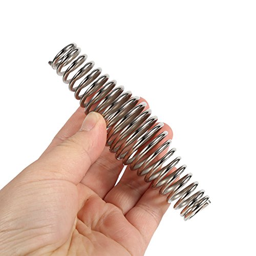 Tbest Ofengriff,Ofengriff Hitzeschutz,Griff Grill,Ofengriffe,Plant Bag 1 Gallon,BBQ Spring Handle BBQ Pit Zubehör Grill 4.3 Edelstahl Grifffedern Ofenofen Smoker 11Cm (11Cm) von Tbest