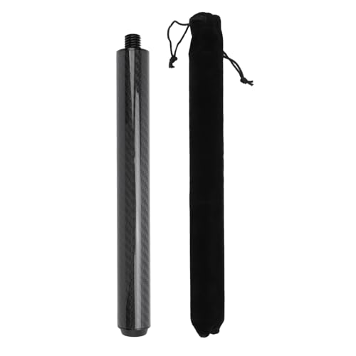 Tbest Pool Cue Extender, 10 -Zoll -Kohlefaser -Pool -Cue -Stick für das Gleichgewicht mit Heckstopfenverlängerung Gewicht Zugun Tbest Pool Cue Extender, 10 -Zoll -Kohlefaser -Pool -Cue -Stick für das Gleichgewicht mit Heckstopfenverlängerung Gewicht Zugun von Tbest