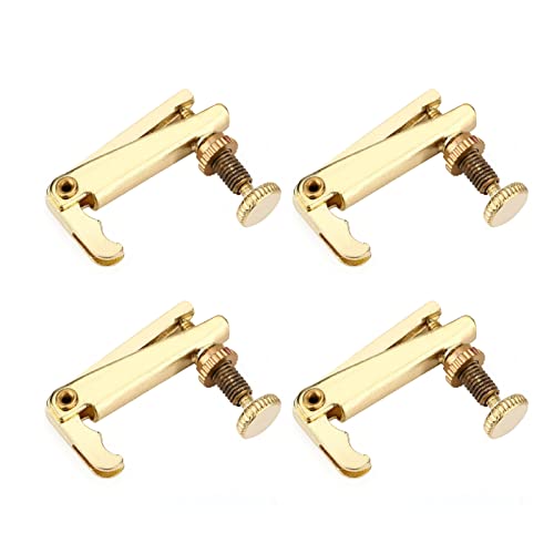 Tbest Premium -Legierungs -Geigen String Feinhotel Set von 4 Goldanmelden für 3/4 / Violine von Tbest