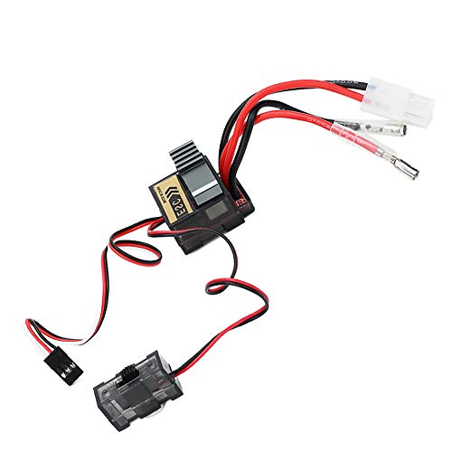 Tbest RC Bürstenloser ESC, 320A Niedrige Spannungsgeschwindigkeitsregelung für 1/10 RC -Autokatotwagen, Stabile Ausgabe, Exquisite Verarbeitung, Einfache Installation, Vielseitige Kompatibilität, von Tbest