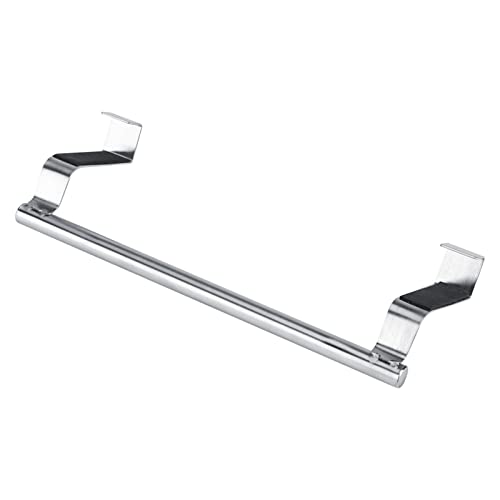 Tbest Schrankschubladenhandtuch Hanging Rack über Türhänger für Küchenbad Hotel 430 Edelstahl Eisen (kurz) von Tbest