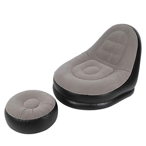 Tbest Sofa Aufblasbares Sofa Faule Beflockung Aufblasbares Sofa-Set Freizeitsofa Mode Fauler Aufblasbarer Hocker Im Freien Passendes Set Tbest Sofa Aufblasbares Sofa Faule Beflockung Aufblasbares Sofa-Set Freizeitsofa Mode Fauler Aufblasbarer Hocker Im Freien Passendes Set von Tbest