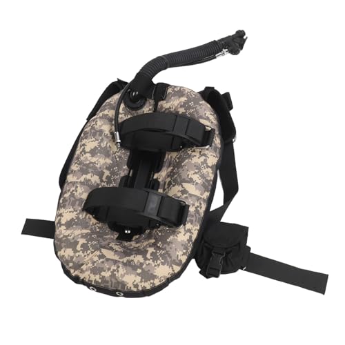 Tbest Tauchjacke BCD, Polyester PVC Back Flying BCD mit Multifunktionalen Taschen und Haken Zum Tauchen für Schnorcheln Unter Wasser Exploration (Tarnung) von Tbest