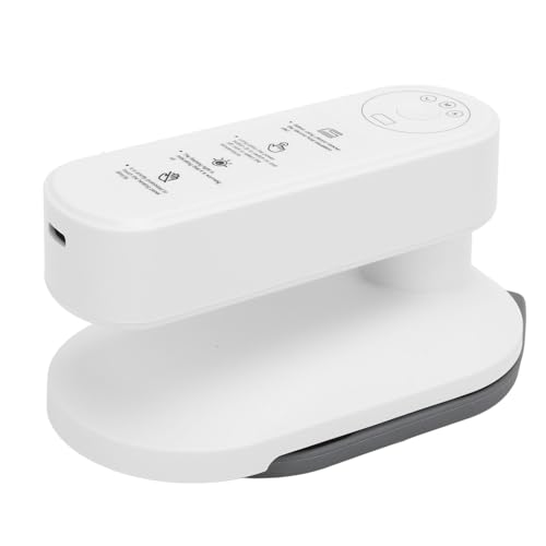 Tbest Tragbares Kleidungseisen, Schnurloser Bequemlichkeit, Tragbares Design, Schnelle Wärme, Lange Akkulaufzeit, Einstellbare Temperatur, Trockener Nassgebrauch, Wohnheimpfeurnee von Tbest