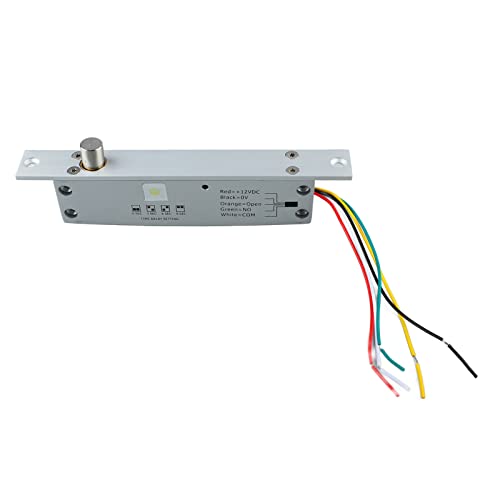 Tbest Verriegelung des DC12V Electric ScrewfastElers mit Einstellbarer Verzögerungszeit für die Zugangskontrolle Zum Eingang Zum Kommerziellen Gebäude Im Aluminium -Aluminium -Legierungsmaterial von Tbest