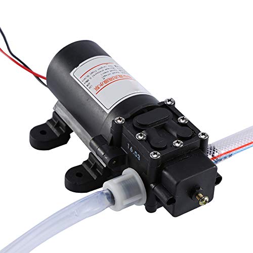 Tbest benzinpumpe elektrisch, pumpe mit Schlauch 12v,dieselpumpe 12v selbstansaugend, Elektrische Ölabsaugpumpe, Auto Elektronisch Ölpumpe Absaugpumpe Pumpe Öl Flüssigkeit Extractor von Tbest
