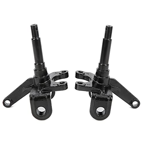 Tbest go Kart spindles,Lenkstrebe Spindel,2 Stück Rechtwinklige Lenkstrebe Achsschenkel Spindeln Zubehör Passend für ATV von Tbest
