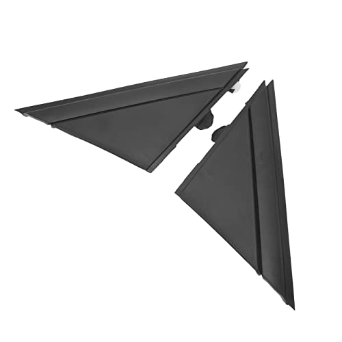 Tbest oder Dekorationsmodifikation Außenspiegelabdeckung 1sh17kx7aa Außenspiegel Links Rechts Dreiecksblech Verkleidung Ersatz für 500 2012-2017 Mattschwarz (Matt-schwarz) von Tbest