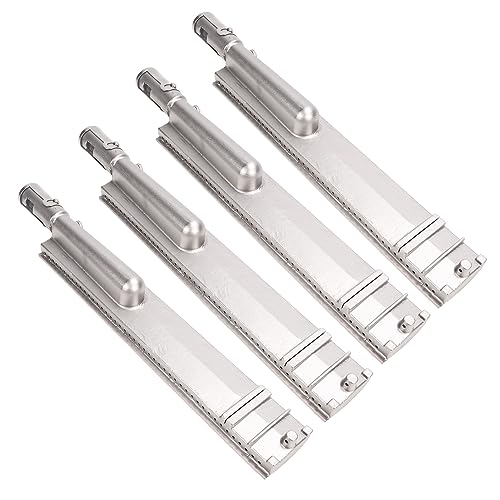 Tiebgrillbrenner, 4 Stcs Gasgrillbrenner 304 Edelstahl Hochfestigkeit Hitzebeständiger Grillbrenner Röhrchen mit Hoher Festigkeit von Tbest