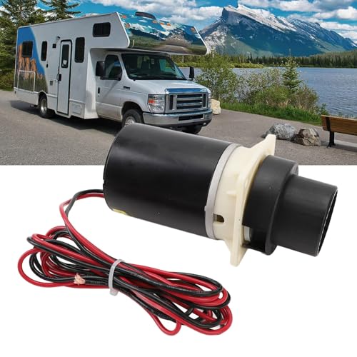 Toilettenmotorpumpe, RV Quiet Flush Marine Toilettenpumpenbaugruppe 37072-0092 für Jabsco 37045 37245 Designer-Toiletten von Tbest