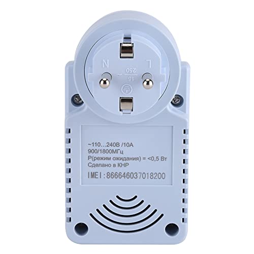Unterbrecher GSM SIM DIN 230 V Smart GS Steckdose Steckdose mit Temperatur Sensor SMS und Steuerung (Russische Version nach europäischem Standard) von Tbest