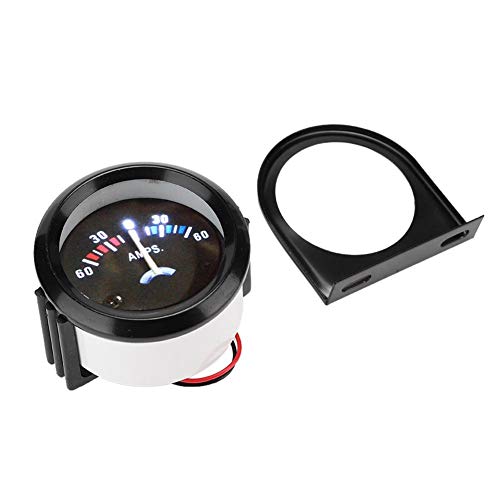 Amperemeter 12V,Amperemeter 12V Kfz Traktor,Volt Und Amperemeter 12V Boot,Auto Amperemeter Voltmeter,2 Zoll 52Mm Auto Amperemeter Voltmeter 60-0-60A Amp Gauge Voltmeter Für Modifikation Amperemeter 12V,Amperemeter 12V Kfz Traktor,Volt Und Amperemeter 12V Boot,Auto Amperemeter Voltmeter,2 Zoll 52Mm Auto Amperemeter Voltmeter 60-0-60A Amp Gauge Voltmeter Für Modifikation von Tbest