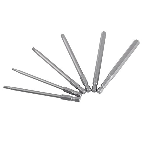 Imbussatz Bit 150 Mm Magnetisch,Bit Set Lang,Bit Lang 6Mm,Bit 5Mm Lang 100Mm,Schraubendreher-Bit-Sets 6-Teiliges 100 Mm Magnetisches Schraubendreher-Bit-Set Sekant-Werkzeug-Bit Mit 14 Sekantschaft Imbussatz Bit 150 Mm Magnetisch,Bit Set Lang,Bit Lang 6Mm,Bit 5Mm Lang 100Mm,Schraubendreher-Bit-Sets 6-Teiliges 100 Mm Magnetisches Schraubendreher-Bit-Set Sekant-Werkzeug-Bit Mit 14 Sekantschaft von Tbest