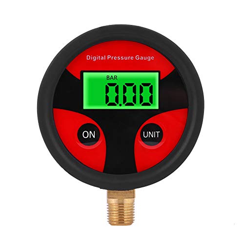 digitale manometer luft,digital luftdruck manometer,Digitaler Reifendruckprüfer, 0-200PSI Reifendruckmessgerät LCD-Bildschirm Digitaler Reifen Luftdruckmessgerät Auto Tragbare Luftdruckprüfer Meter fü von Tbest