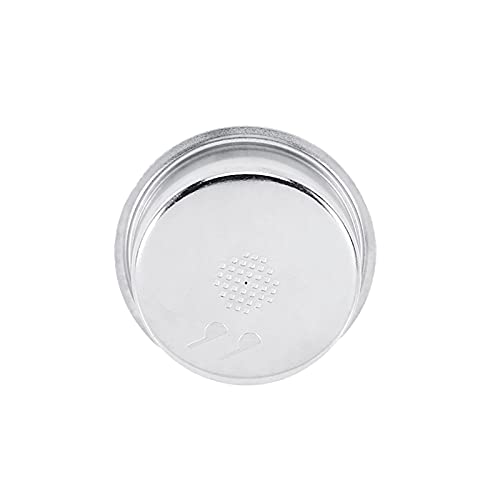 siebträger einsatz,Siebträger Einsatz,Filterkorb 51Mm,Zed Filterkorb,51 Mm Druckloser Filterkorb,Kaffeefilterkorb,Salbei-Kaffeemaschine,Siebträger Gastroback Edelstahl-Kaffee 2 Tassen Druckfilterkorbs von Tbest