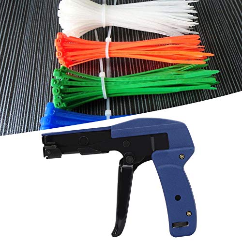 kabelbinderzange,Kabelbinderzange,Elektrischer Kunststoff Kranz Draht Kabel Kabelbinder Pistole Blau Chrom Vanadium Stahl Nylon Kabelbinder Befestigung Spannwerkzeug von Tbest