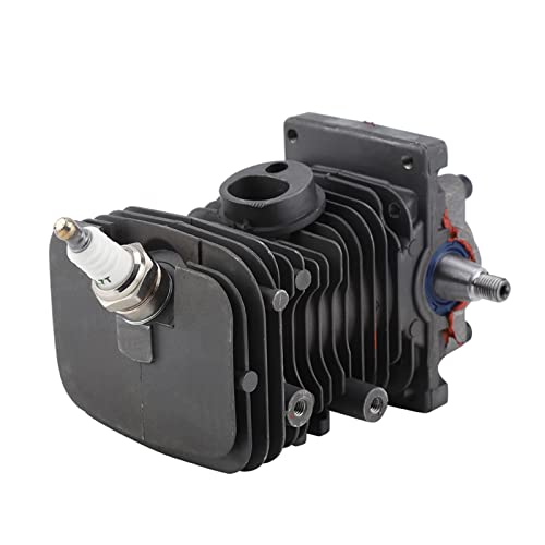 Tbest Motor Zylinder MS180, ms 180 Motor, Ms180 Kolben-Und Zyrsatz,Kolben Ms 180, Kolben Motor Motor 38MM Zylinder Kolben Kurbelwelle für MS180 018 Kettensäge von Tbest
