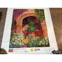 Giclée-Druck Leinwand Art International Galleries Inc. Archway Topiary Igi Gallery Limited Edition von Tbgfinds