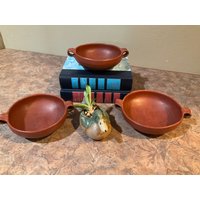 Maya-stil Keramik | Peru Vintage Schalen Set Von 9, 5 cm Durchmesser von Tbgfinds