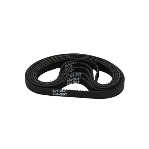 3D-Drucker GT2 6 mm 2GT Timing Closed Loop Gummiriemen Länge 184 186 188 190 192 194 196 198 200 202 204 mm(2GT192) von Tbrov