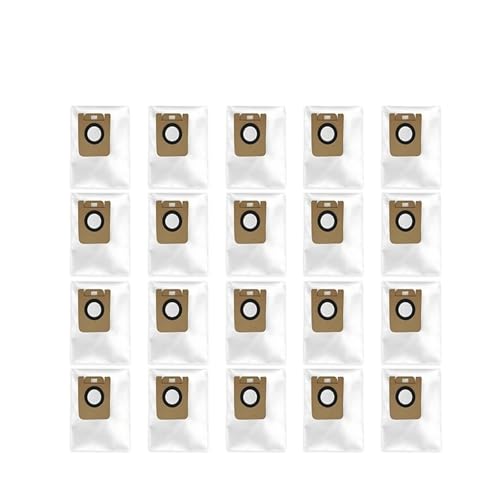 Kompatibel mit Dreame Bot D10 Plus / RLS3D / Z10 Pro / L10 Plus Roller Seitenbürste Filter Mopp Staubbeutel Roboter Staubsauger Zubehörteil(Light Yellow) von Tbrov
