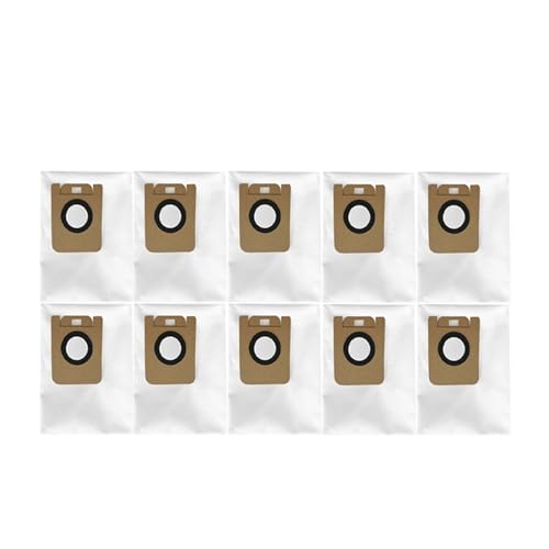 Kompatibel mit Dreame Bot D10s Plus D9 Plus Roboterstaubsauger Ersatzteile Hauptseitenbürsten Mopptücher HEPA-Filter Staubbeutel Zubehör(Dark Khaki) von Tbrov