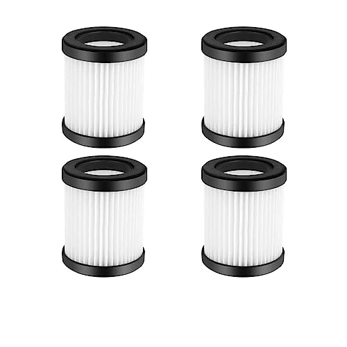 Kompatibel mit MOOSOO XL-618A / GeeMo G201 Akku-Staubsauger. Hepa-Filter, Ersatzteil, Ersatzzubehör(4 Pcs) von Tbrov