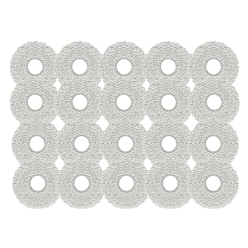 Kompatibel mit Midea V12 Eureka J12 Ultra Roboterstaubsauger. Die Verbrauchsmaterialien wie Hauptbürste, Staubbeutel, Seitenbürstentuch und Filtersieb(Hui20pcs) von Tbrov