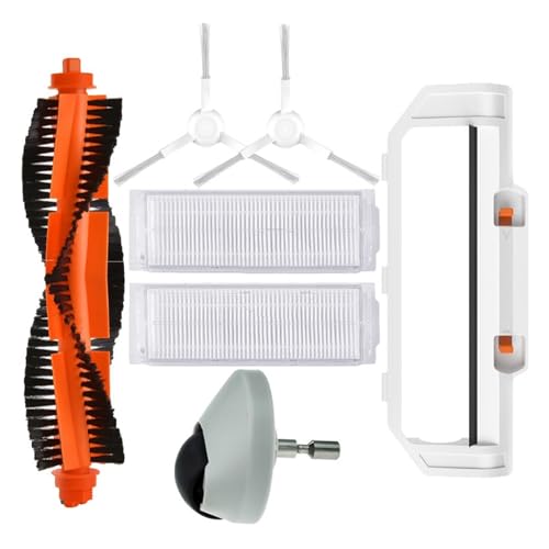 Kompatibel mit Xiaomi Mi Robot Vacuum Mop Pro STYTJ02YM Zubehör Ersatzteile Xiomi Mijia LDS Staubsauger Ersatzbürste Filterlappen(QKL) von Tbrov