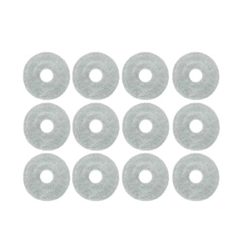 Kompatibel mit Xiaomi Mijia H40 M30S Roboter-Staubsauger Kehrmaschine Verbrauchsmaterial Hauptbürste Lappenfilter Seitenbürste Zubehör(Dark Grey) von Tbrov