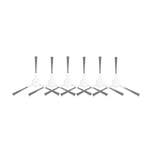 Kompatibel mit Xiaomi Mijia H40 M30S Roboter-Staubsauger Kehrmaschine Verbrauchsmaterial Hauptbürste Lappenfilter Seitenbürste Zubehör(Light Grey) von Tbrov