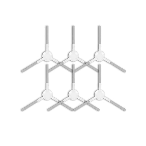 Staubbeutel kompatibel mit Xiaomi Roboterstaubsauger X20+ X10+ X20 Plus X10 Plus Teile Zubehör Hauptseitenbürste Hepa-Filter Wischtuch Ersatz(Light Yellow) von Tbrov