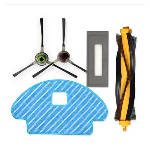 Tbrov HEPA-Filter Seitenbürste Wischtuch Kompatibel mit Ecovacs Deebot OZMO 930 960 PRO 930 DG36 Robotic Staubsauger Ersatzteile Zubehör(Plum) von Tbrov
