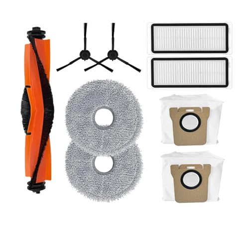 Tbrov Kompatibel mit (Dreame Bot L20 Ultra, L20 Ultra Complete RLX41CE, L30 Ultra, X20 Pro) Roller-Seitenfilter-Mopp-Staubbeutel-Zubehörteil(Set E) von Tbrov