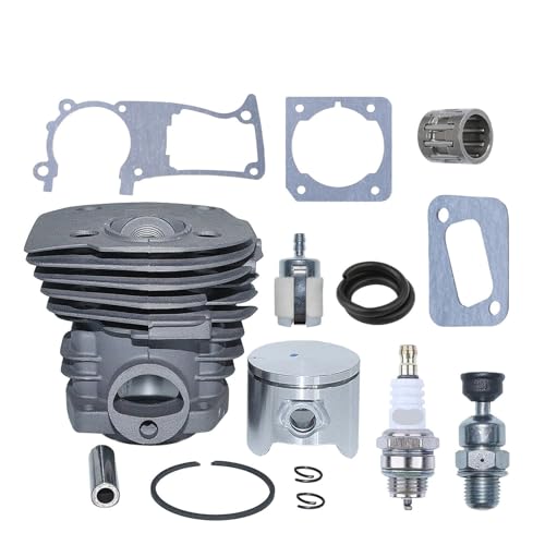 TcHUYAn 44mm Zylinderkolbensatz for Husqvar 340 345 346XP 350 351 353 for Kettensägen 503869971 503 89 44-01 503 86 25-01 Ersatzteile von TcHUYAn