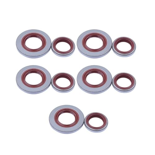 TcHUYAn 5 stücke Öl Dichtung Set for Stihler MS660 066 MS650 9640 003 1850, 9640 003 1560 for Kettensäge motosierras Kettensäge Ersatzteile von TcHUYAn
