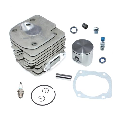TcHUYAn Zylinder Kolben Kit 50mm for Husvar 362 362XP 371 371K 371XP 372 372XP 375K for Jonser 2063 2071 2163 2171 CS2163 CS2171 Ersatzteile von TcHUYAn