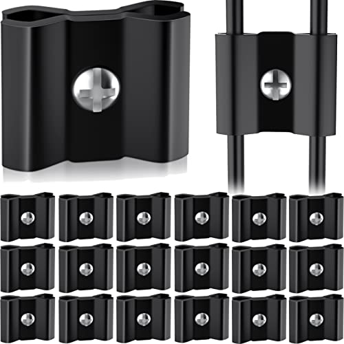 Tcevily 18 Stück Gitterwandverbindungs-Clips, Schwarze Drahtgitter-Verbinder für Wandgitterpaneele Tcevily 18 Stück Gitterwandverbindungs-Clips, Schwarze Drahtgitter-Verbinder für Wandgitterpaneele von Tcevily