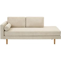 Cord-Recamiere »Ivo«, links, beige von Tchibo