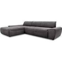 DOMO collection Ecksofa mit Sitztiefenverstellung »Frenzy«, links, anthrazit von Tchibo