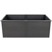 Tchibo - Hochbeet mit Schneckenschutz - 200x100x77cm - anthrazit - Stahl von Tchibo