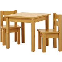 Hoppekids Tisch-und-Stuhl-Set »Mads«, ockergelb von Tchibo