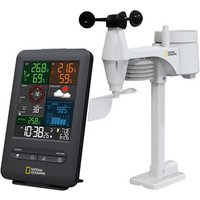National Geographic Color-Display 5-in-1-Funk-Wetterstation - schwarz von National Geographic