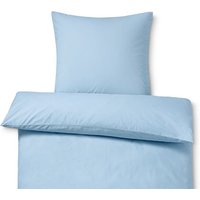 Perkal-Bettwäsche, blau, Normalgröße von Tchibo