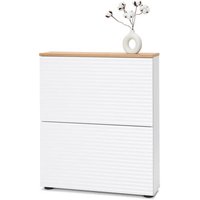 Tchibo - Schuhkipper mit 2 Fächern - 70x20x81,5cm - braun - Holz / Holz von Tchibo