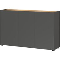 Tchibo - Sideboard »Adrano« - 120x34x75cm - braun - Holz / Kunststoff von Tchibo