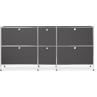 Tchibo - Sideboard Metall »Cn3« groß mit 6 Klappenfächern - 190x40x89,5cm - chrom - Stahl / Aluminium / Kunststoff Tchibo - Sideboard Metall »Cn3« groß mit 6 Klappenfächern - 190x40x89,5cm - chrom - Stahl / Aluminium / Kunststoff von Tchibo