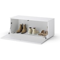 Tchibo - Sitzbank - 100x40x41,5cm - weiß - Holz / Kunststoff von Tchibo