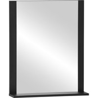 Tchibo - Spiegel »Edda« - 59,5x12,5x71cm - schwarz - Holz / Metall von Tchibo